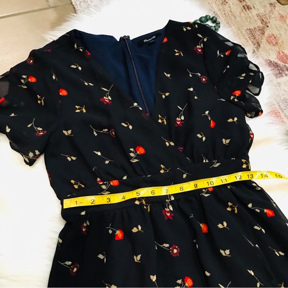 Madewell Tulip-Sleeve Maxi Dress in Sweet Blossoms Sz 2 - Picture 14 of 15